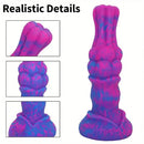 7.08in Monster Knot Silicone Soft Dildo For Adult Sex Masturbator G Spot