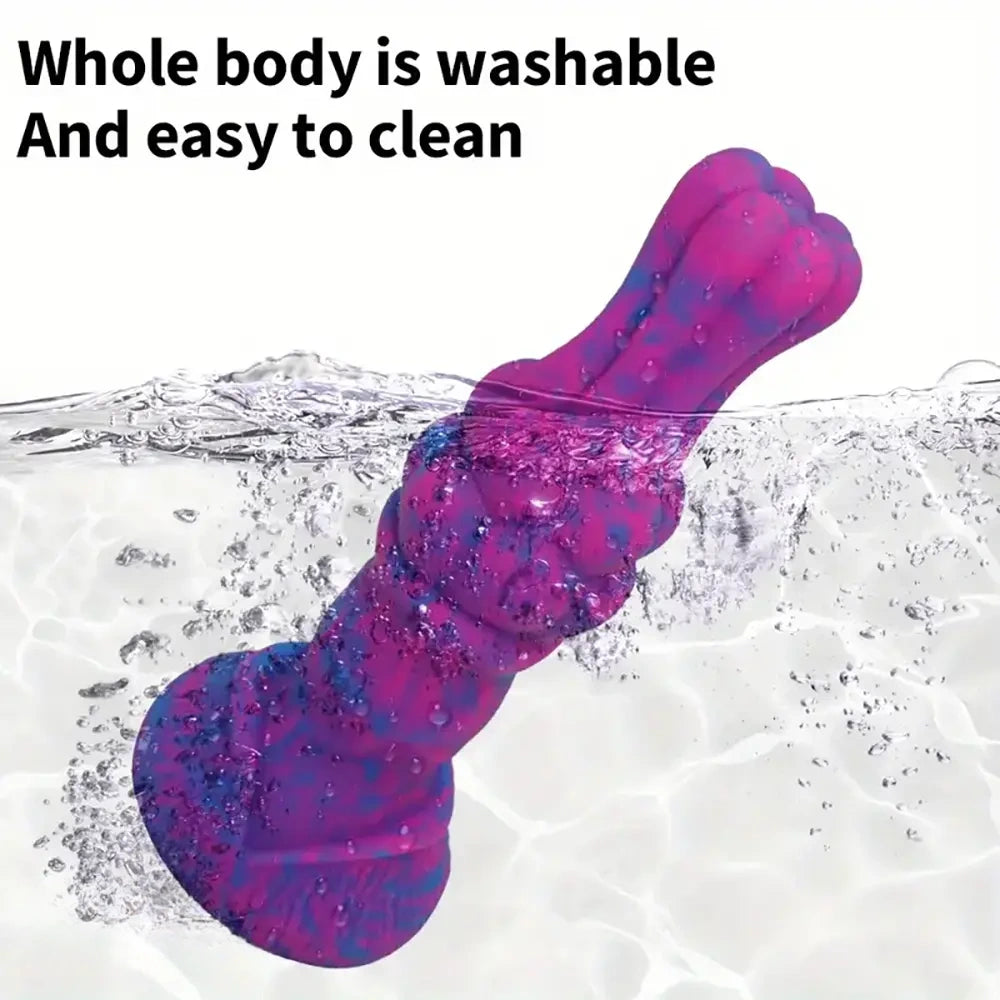 7.08in Monster Knot Silicone Soft Dildo For Adult Sex Masturbator G Spot