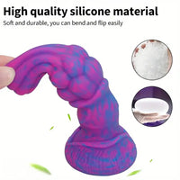 7.08in Monster Knot Silicone Soft Dildo For Adult Sex Masturbator G Spot