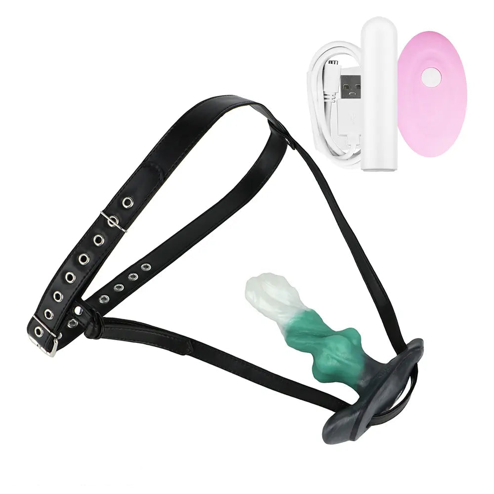7.08in Odd Dog Knot Strap on Dildo For Fox Tail Cosplay Adult Sex Toy