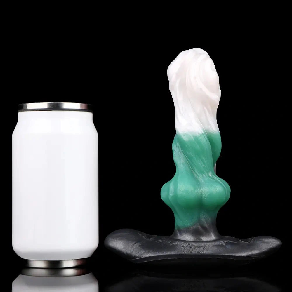7.08in Odd Dog Knot Strap on Dildo For Fox Tail Cosplay Adult Sex Toy