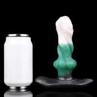 7.08in Odd Dog Knot Strap on Dildo For Fox Tail Cosplay Adult Sex Toy