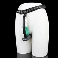 7.08in Odd Dog Knot Strap on Dildo For Fox Tail Cosplay Adult Sex Toy