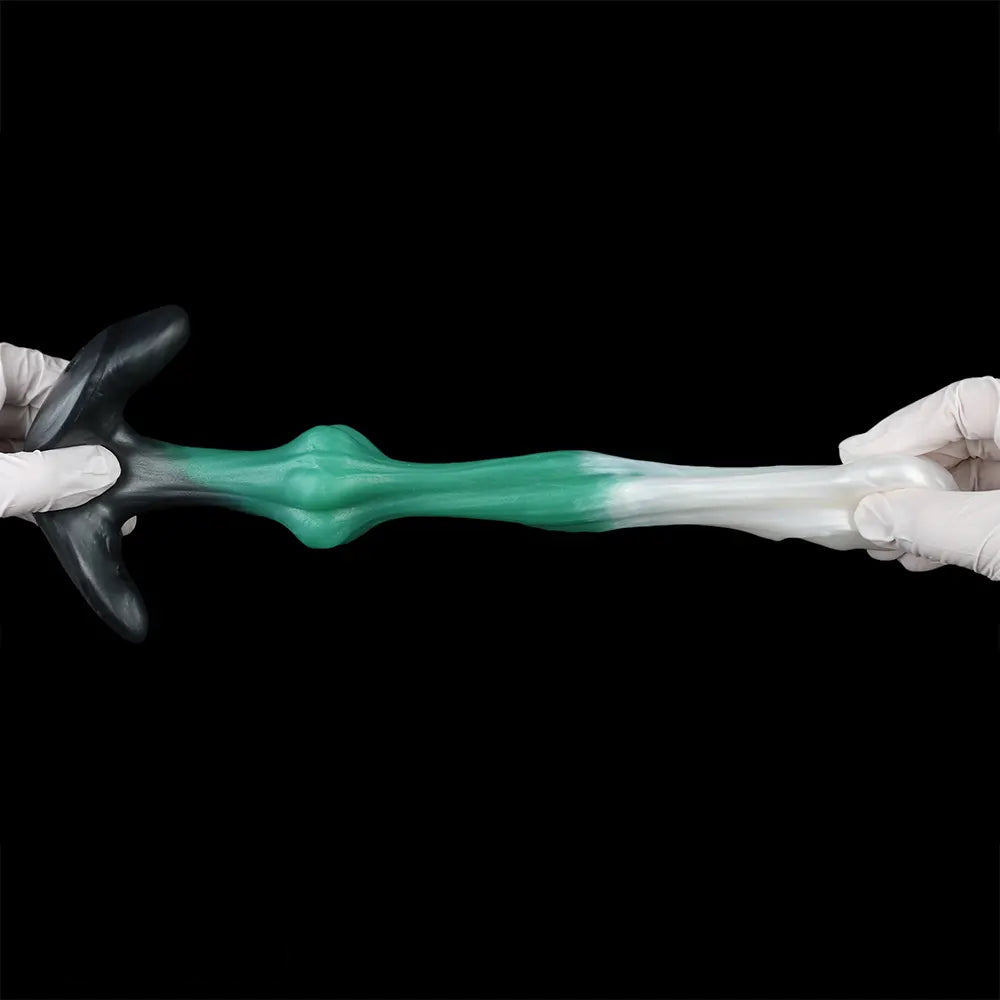 7.08in Odd Dog Knot Strap on Dildo For Fox Tail Cosplay Adult Sex Toy