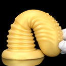 7.08in Premium Soft Liquid Silicone Thick Spiked Butt Plug Dildo