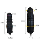 7.08in Pump Up Dildo Adult Toy For Anus Masturbation