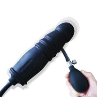 7.08in Pump Up Dildo Adult Toy For Anus Masturbation