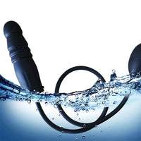7.08in Pump Up Dildo Adult Toy For Anus Masturbation