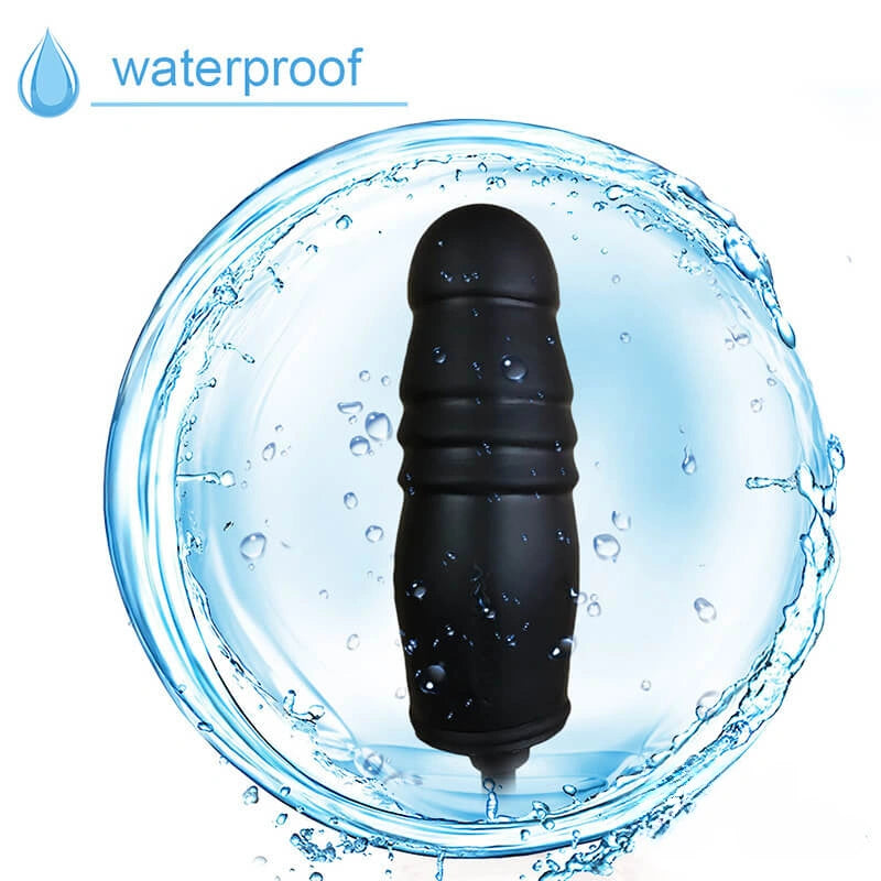 7.08in Pump Up Dildo Adult Toy For Anus Masturbation