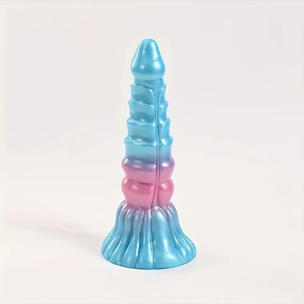 7.08in Realistic Dragon Simulation Silicone Anal Plug Massager Fantasy Dildo