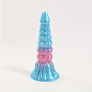 7.08in Realistic Dragon Simulation Silicone Anal Plug Massager Fantasy Dildo
