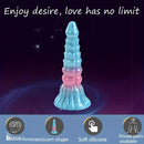 7.08in Realistic Dragon Simulation Silicone Anal Plug Massager Fantasy Dildo