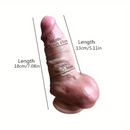 7.08in Realistic Silicone Soft Dildo For Adults High Cervix Stimulator