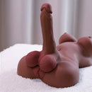 7.08in Shemale Sex Doll Torso For Women Dildo Sex Toy with Trans Sex Torso