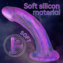7.08in Silicone No Eggs Soft Dildo For Female Male Love Pleasure Sex