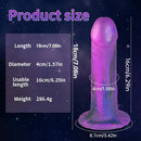 7.08in Silicone No Eggs Soft Dildo For Female Male Love Pleasure Sex