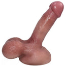 7.08in Silicone Soft Realistic Dildo Feel Like Skin Dildo For Men Women