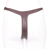 7.08in Uncut Real Texture Soft Silicone Hollow Strap on Dildo Cock Panty