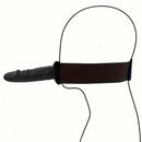 7.08in Wearable Bondage Training Mouth Face Gag Dildo For BDSM Gear
