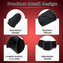 7.08in Wearable Bondage Training Mouth Face Gag Dildo For BDSM Gear