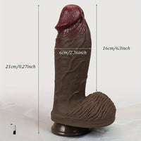 7.09in 7.48in 8.27in Realistic Silicone Dildo With Multiple Sizes