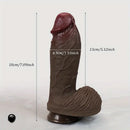 7.09in 7.48in 8.27in Realistic Silicone Dildo With Multiple Sizes