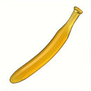 7.09in 7.48in 9.65in Glass Banana Dildo For For Men Women Adults