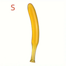 7.09in 7.48in 9.65in Glass Banana Dildo For For Men Women Adults