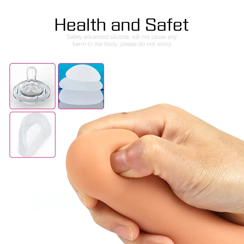 7.09in 7.87in Slender Anal Silicone Soft Slim Dildo Female Butt Plug