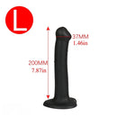 7.09in 7.87in Slender Anal Silicone Soft Slim Dildo Female Butt Plug