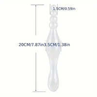 7.09in 7.87in TPE Comfy Erogenous Soft Anal Plug Dildo For Women