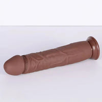 7.09in 8.07in 8.9in 9.96in 11.22in Liquid Silicone Big Dildo G-Spot Stimulator