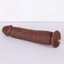 7.09in 8.07in 8.9in 9.96in 11.22in Liquid Silicone Big Dildo G-Spot Stimulator