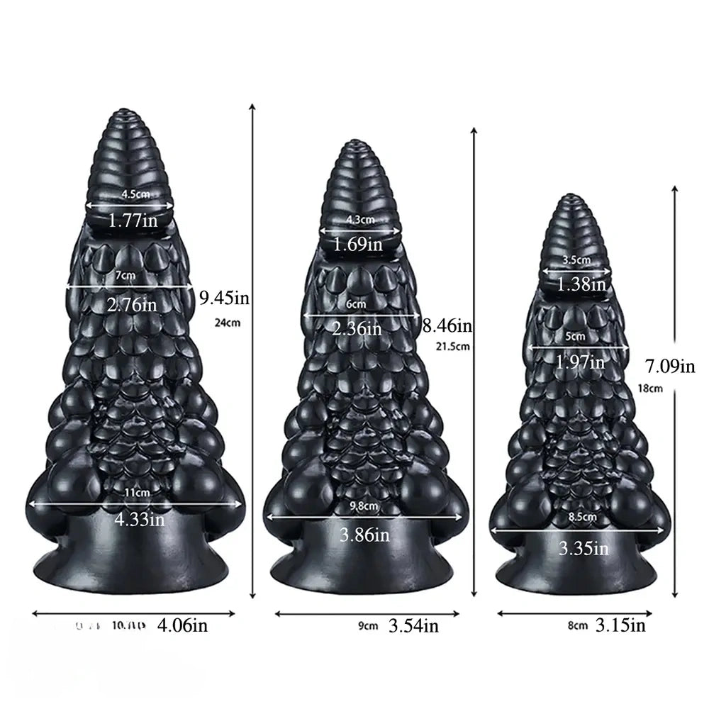 7.09in 8.46in 9.45in Monster Dragon Big Dildo For Women Men Sex
