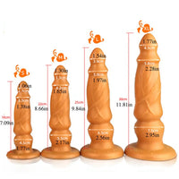 7.09in 8.66in 9.84in 11.81in Silicone Soft Big Dildo For Anal Sex Toy