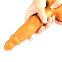 7.09in 8.66in 9.84in 11.81in Silicone Soft Big Dildo For Anal Sex Toy