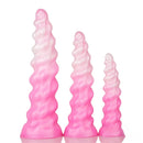 7.09in 9.05in 11.26in SML Silicone Fantasy Real Soft Cock Dildo For Gay