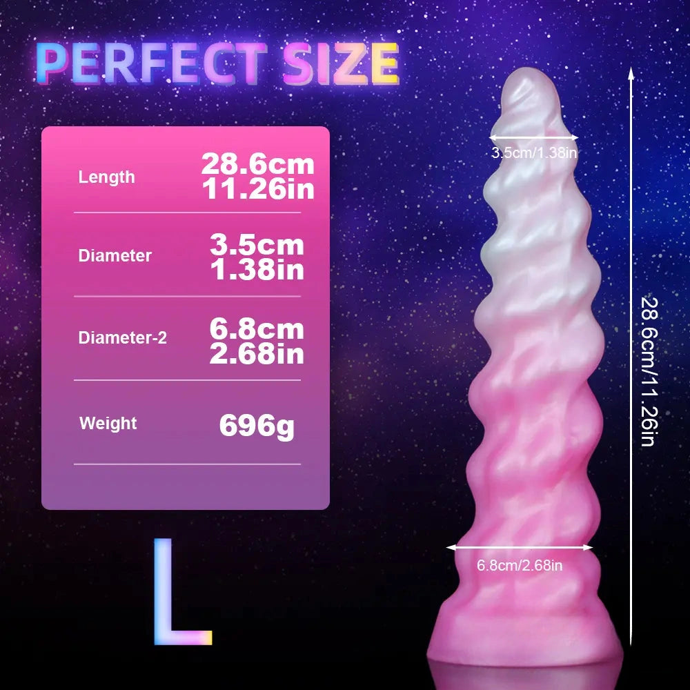 7.09in 9.05in 11.26in SML Silicone Fantasy Real Soft Cock Dildo For Gay