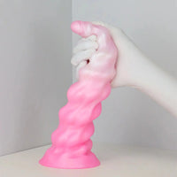 7.09in 9.05in 11.26in SML Silicone Fantasy Real Soft Cock Dildo For Gay