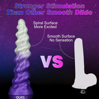 7.09in 9.05in 11.26in SML Silicone Fantasy Real Soft Cock Dildo For Gay