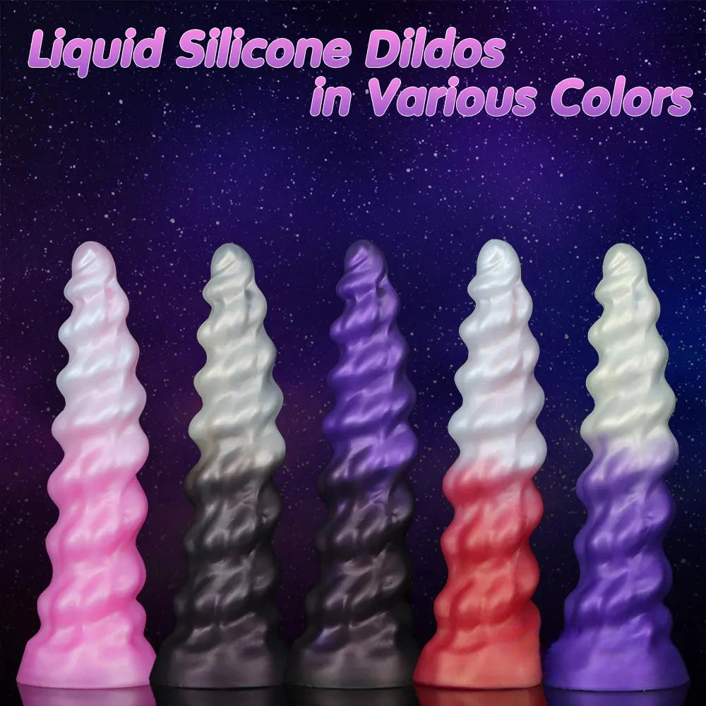 7.09in 9.05in 11.26in SML Silicone Fantasy Real Soft Cock Dildo For Gay