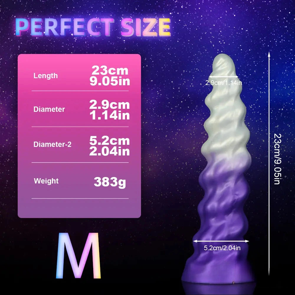 7.09in 9.05in 11.26in SML Silicone Fantasy Real Soft Cock Dildo For Gay
