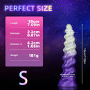 7.09in 9.05in 11.26in SML Silicone Fantasy Real Soft Cock Dildo For Gay