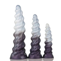 7.09in 9.05in 11.26in SML Silicone Fantasy Real Soft Cock Dildo For Gay