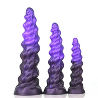 7.09in 9.05in 11.26in SML Silicone Fantasy Real Soft Cock Dildo For Gay
