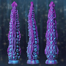 7.09in 9.06in Alien Octopus Tentacle Silicone Fantasy Reusable Dildo