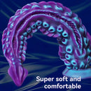 7.09in 9.06in Alien Octopus Tentacle Silicone Fantasy Reusable Dildo