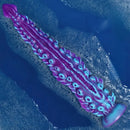 7.09in 9.06in Alien Octopus Tentacle Silicone Fantasy Reusable Dildo