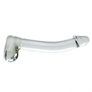 7.09in Clear Crystal Glass Cock Dildo For G-Spot Vaginal Sex Stimulation
