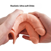 7.09in Dual Heads Dildo Lesbian Sex Toy For Women Masturbation